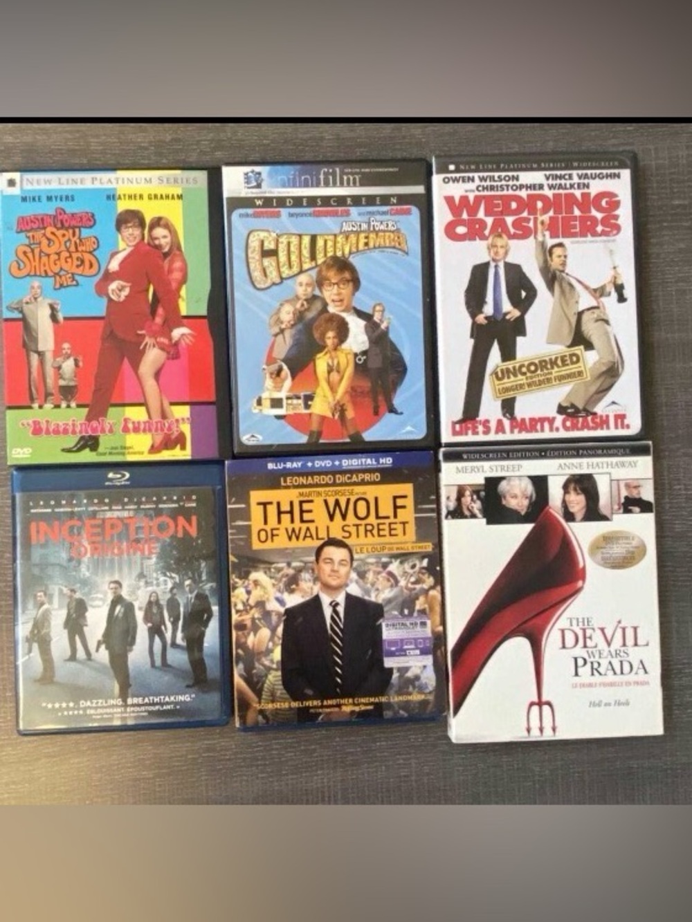 BUNDLE ITEM ~ BLU RAY + DVD’S